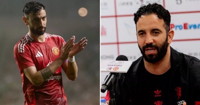 Prenos Bruno Fernandes: Ruben Amorim dáva vyhlásenie a skóre s majiteľmi Finger Man Utd

