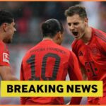 Leroy Sane sa zahrieva na Bayern Mníchov