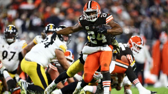 RB Nick Chubb sa neočakávalo, že sa vráti do Browna, hovorí GM

