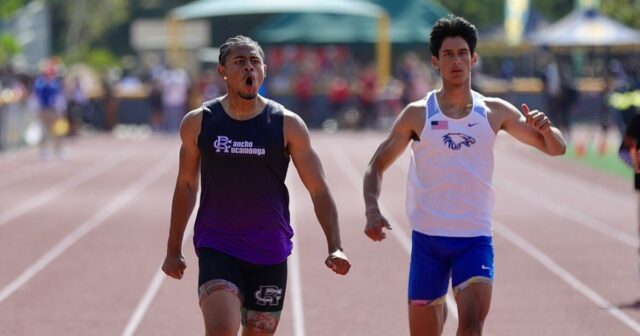 RJ kázania, na rýchlej ceste do USC, vyhrá 200 metrov na Masters Meet

