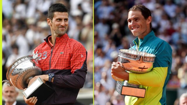 Rafael Nadal 96,6%, Novak Djokovic 3.

