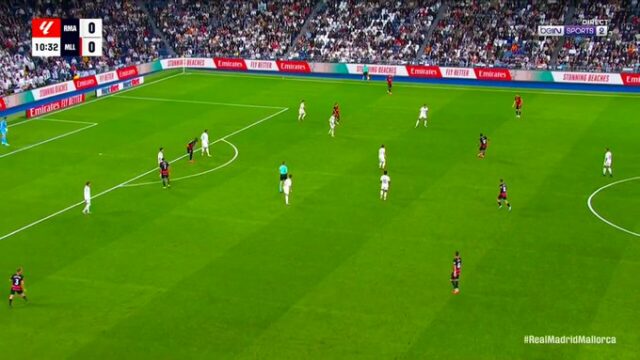 Real Madrid za Mallorou so štátom Martin Valjent Goazo

