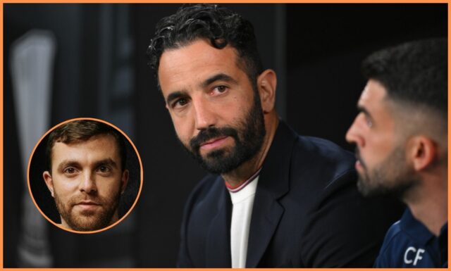 Manažér Man United Ruben Amorim po finále Európskej ligy