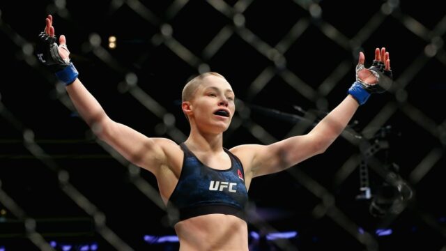 Rosa Namajunas, zmiešaná bojová umelkyňa a dvojnásobný majster UFC, na obrázkoch

