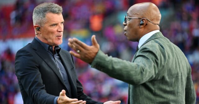 Roy Keane nemôže odolať Ianovi Wrightovi potiahnutí a vyžaduje, aby ITV Stars poskytla prácu

