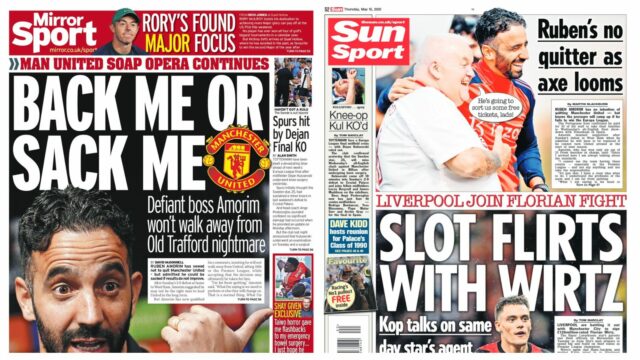 Ruben Amorim Park ultimatum, keď Gary Neville robí masívneho muža u- Turn

