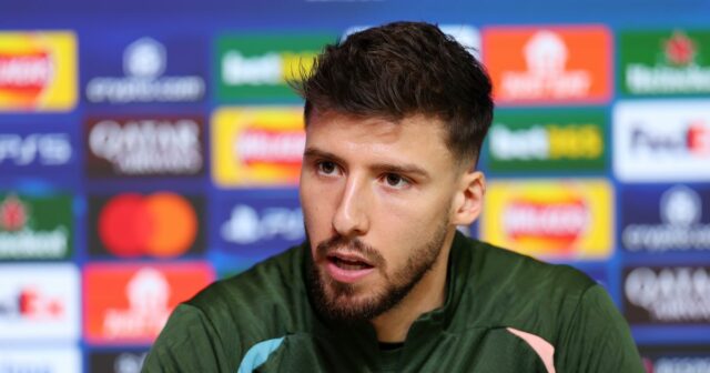 Ruben Dias pošle Crystal Palace „veľmi nebezpečné“ varovanie pred finále FA Cupu

