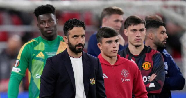 Rubens Amorim na mňa reaguje utd boos po futbalovom športe ASEAN All-Stars

