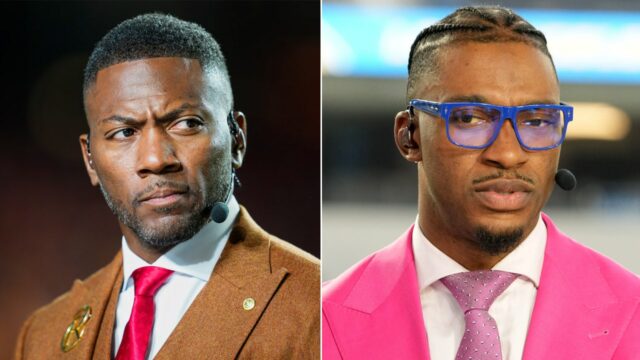 Ryan Clark slzy Robert Griffin III za vzatie Angel Reese-Caitlin Clark Rivalry


