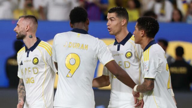 Saudi Pro League 2024-25: Ronaldo, Duranove góly dávajú Al Nassr 2-0 proti Al Khaleej

