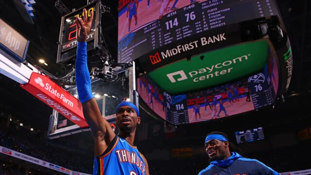 Shai Gilgeous-Alexander, Thunder Pass Nikola Jokić a Nuggets

