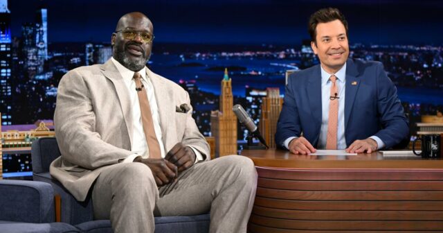 Shaquille O'Neal spúšťa bombu na Jimmy Fallon: Bola # 2


