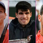 Sinner možno zaznamenať v 1, Djokovic Zverev a Alcaraz
