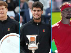 Jannik Sinner preberá svetovú jednotku po Carlosovi Alcarazovi Sinner pokračuje do 1 jazdného pruhu, Alcaraz uzatvára medzeru, pretože Zverev je preč