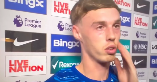 Sky Sports obligé de s'excuser après que Cole Palmer a joint lors de son interview d'après-match
