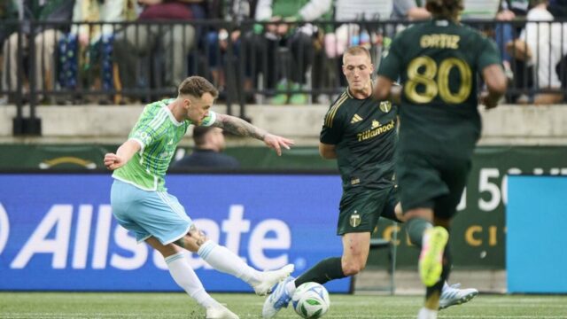 Souners, Timbers bojujú okolo 1-1 v Cascadia Cup Clash

