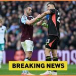 Emiliano Martínez v akcii pre Aston Villa proti Tottenhamu