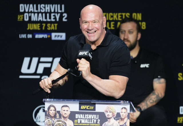 Správa Dana Whiteovej Jackovi delle Maddalene po UFC 315 zachytená na mikrofóne


