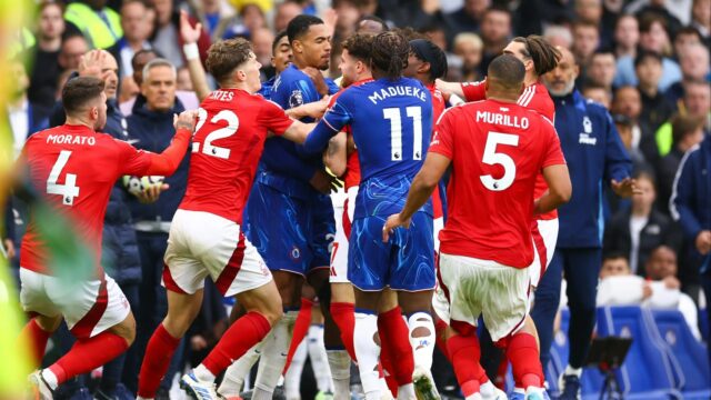 Les a Chelsea reverzný stret spadol do chaosu