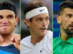 Novak Djokovič vedie zoznam hviezd, ktoré nebudú hrať Taylor Fritz Novak Djokovic zasiahne veľké hodnotenia, ktoré zasiahli Jack Draper