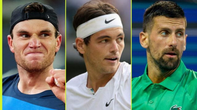 Taylor Fritz Novak Djokovic zasiahne veľké hodnotenia, ktoré zasiahli Jack Draper

