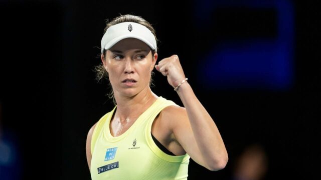 Tenisové správy: Danielle Collins Torches Cameraman počas súťaže


