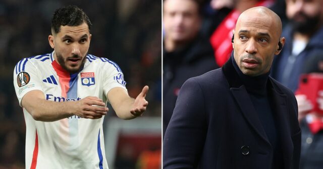 Thierry Henry vyvoláva problém Rayana Cherkiho, keď sa muž utd presunie do päťsmernej súťaže o prenos

