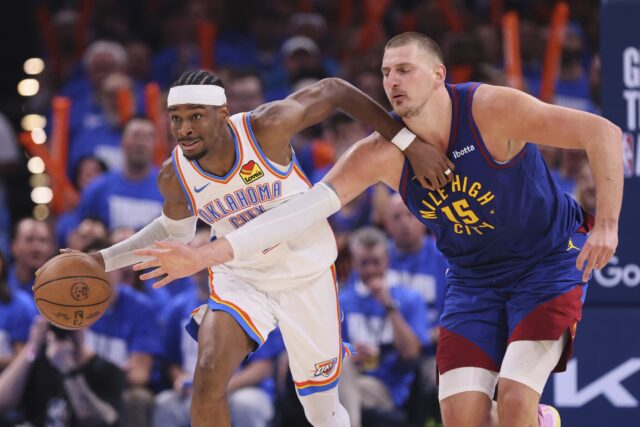 Shai Gilgeous-Alexander Thunder Beat Nuggets Game 5 play-off NBA