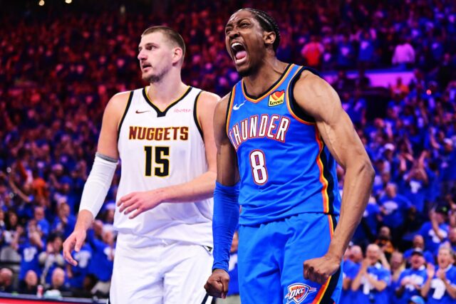 Jalen Williams OKC Thunder porazil Denver Nuggets Game 7 play -off NBA
