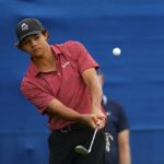 Tiger Woods syn Charlie spadol v prvých prekážkach s ponukou, aby sa kvalifikoval na budúci mesiac v USA Open
