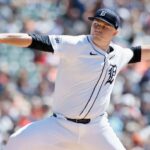 Tigers eso Tarik Skubal hodí 1. CG MLB kariéra, 13