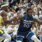 Play -off NBA Minnesota Timberwolves vs Golden State Warriors Julius Randle Jimmy Butler