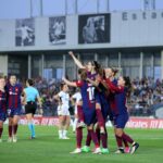 Aitana Bonmati FC Bonmati Fitness s spoluhráčmi.