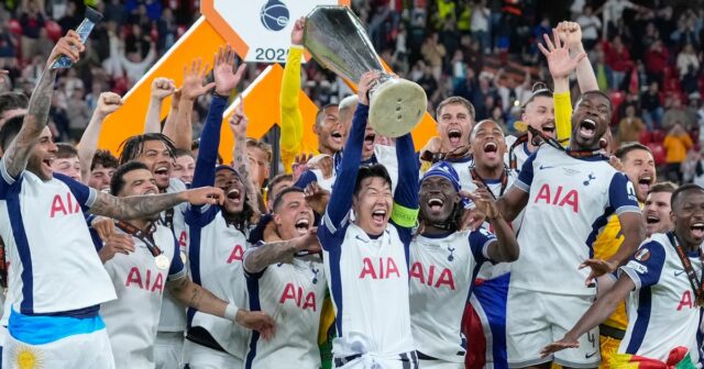Tottenham riadi tím Európskej ligy sezóny muž Utd

