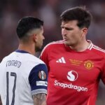 Tottenhamova hviezda Cristian Romero sa naposledy zasmiala Harrymu Maguire, zatiaľ čo Uefa to oznámil