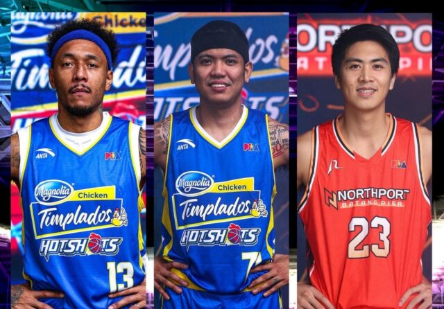 PBA schválila obchod s Williamom Navarro de Northport a Magnolia Hothots 'Calvin Abueva a Jerrick Balanza.