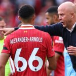 Alexander-Arnold niesol 66 pre celú svoju kariéru v Liverpoole