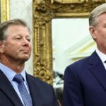 Trump, juhoafrický prezident, ktorý hovorí s profesionálnymi golfovými velikánmi o krajine