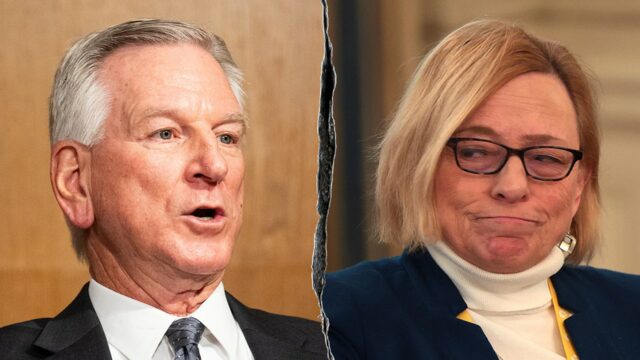 Tuberville slzy Maine Gov o nepretržitej nevedomosti o trans -poriadku

