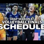 UAAP 87 volejbalové hodiny pre mužské a ženské turnaje: Nu Bulldogs vs Feu Tamaraws, La Salle Lady Spikers vs Nu Lady Bulldogs