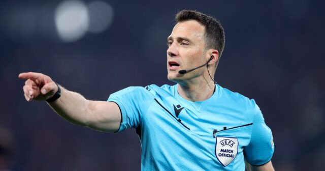 UEFA potvrdzuje finále kontroverzného rozhodcu Spurs vs Man Utd Europa League Finals

