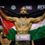 Zmiešané bojové umenia - UFC 304 - Manchester - Pez -en - Manchester, UK - 26. júla 2024 Belal Mohamed počas Pez -en Reuters/John Sibley