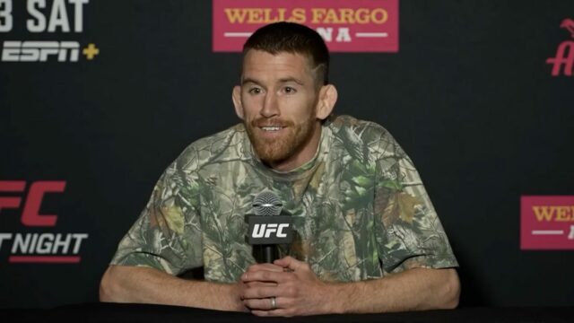UFC na ESPN 67 Boss Cory Sandhagen na jednom boji, ktorý odišiel

