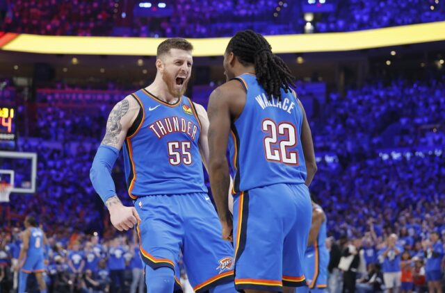 NBA: Playoffs-Denver Nuggets Oklahoma City Thunder