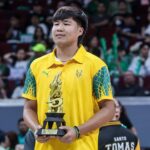 Tamaraws Pharaws Peak Peak získa cenu Rookie of the Year za mužský basketbalový turnaj sezóny UAAP 87
