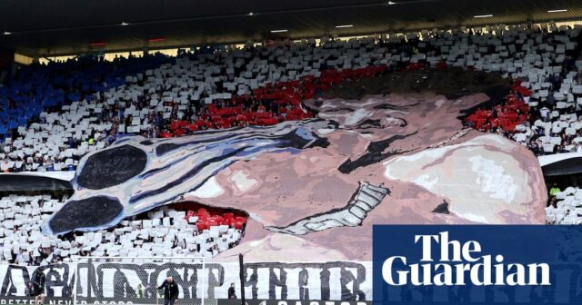 Vláda vyšetruje „nevhodný“ banner Rangers, ktorý sa identifikoval s celým žrebovaním s keltským | Závod 

