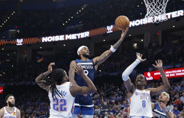 NBA: Minnesota Timberwolves v Oklahoma City Thunder
