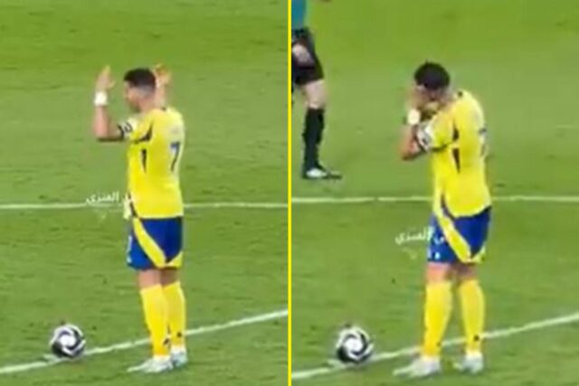 Ronaldo odrezal frustrovanú postavu, pretože Al Nassr nechal dvoj cieľový klip olovo