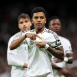 Rodrygo bude poukazovať na odznak Real Madrid na oslavu