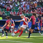 Stina Blackstenius bola Herero, pretože Arsenalove ženy vyhrali Lisabonskú ligu majstrov